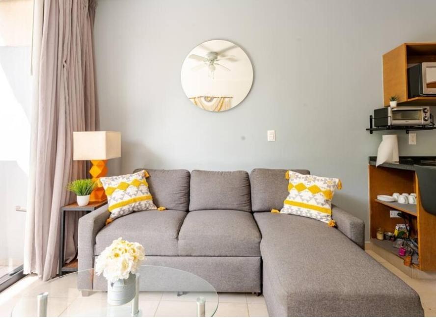 Modern 1 Bedroom Suite By Beach Great Location! Puerto Morelos Bagian luar foto